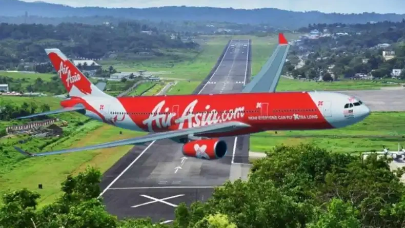 First international flight Lands at Port Blair as AirAsia's aircraft ...